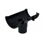 Black Running Outlet 112mm Gutter (RO1)