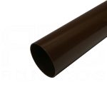 Downpipe 68mm Round Black