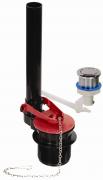 Fluidmaster PRO72UK flapper valve with top button kit 2"