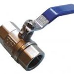 QLF blue handle lever ball valve PN25