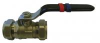 QLEC economy black lever ball valve