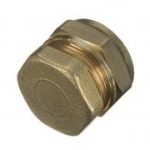 KwikPak compression stop end 15mm (Pk5)