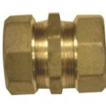 PP01 DZR compression coupling for MDPE pipe