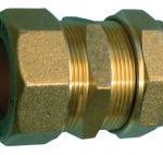 PP01IM DZR compression pipe converter for MDPE pipe