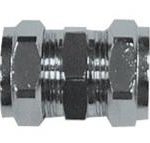 PX01 chrome plated compression coupling