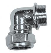 PX13P chrome plated compression elbow (Male Parallel)
