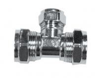 PX24R chrome plated compression reducing tee