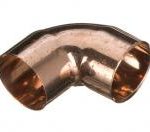 EF12 endfeed reducing 90 degree elbow 28 x 22mm