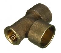 EF29R endfeed threaded end tee 22x1/2"female x22mm