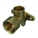 KwikPak solder ring wallplate elbow 15mmx1/2" (Pk1)