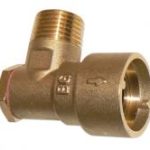 1/2" angled bayonet CE socket