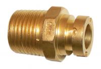 Micropoint gas cooker straight socket 1/2" x 3/8"