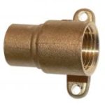 Gas cooker straight wall connector 15mm x 1/2"
