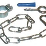 Gas cooker stability kit - 16" chain