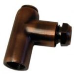 Coin bronze restrictor elbow 1" x 8mm
