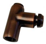 Coin bronze restrictor elbow 1" x 8mm