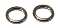 Chrome locking rings (pack 2)