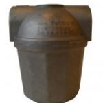 Oil filter - metal bowl 3/8"