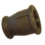 BM240 black malleable reducing socket FxF