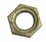 GM310 galvanised malleable backnut