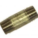 GM BN galvanised malleable barrel nipple MxM