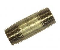 GM BN galvanised malleable barrel nipple MxM