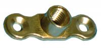 A16 cast brass backplate 10mm female