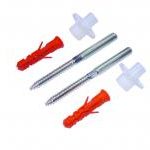 Sanibolt fastfit kit - pack of 2x 110mm No 8 screws with fixings & spacers