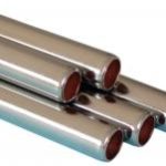 Chrome plated copper tube - 15mm x 2mtr