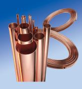 Chrome plated copper tube (length table X)