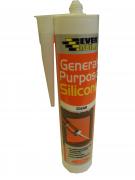 Everbuild silicone sealant clear 300ml