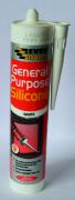 Everbuild silicone sealant white 300ml