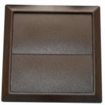 Domus System 150 round outlet with gravity flap 2