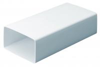 Domus System 125 rectangular channel - white
