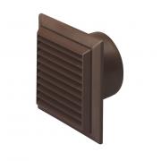 Domus System 150 round louvre grille with flyscreen