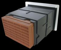 Stadium rectangular vent set 9" x 6"