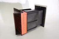 Stadium rectangular through wall vent set 9" x 3"