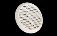 Stadium Innovator round grille with fly screen 4/5/6" - white