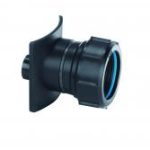 McAlpine soil pipe boss connector cast black