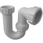 McAlpine tubular swivel P trap with 75mm seal