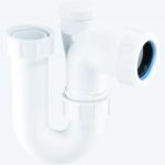 McAlpine tubular anti-siphon P trap with 75mm seal