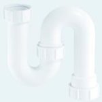 McAlpine tubular swivel S trap with 75mm seal