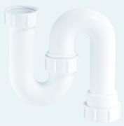 McAlpine tubular swivel S trap with 75mm seal