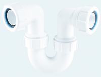 McAlpine tubular running P trap with 75mm seal