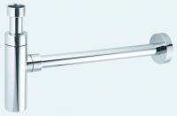 McAlpine CA32MINICB chromed brass adj inlet basin trap with 50mm seal 1.1/4"