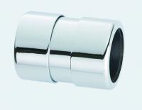 McAlpine chromed brass straight connector