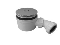 McAlpine ST90CP1070 shower trap with 50mm seal & 90mm chromed plastic flange