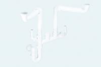 McAlpine SSK2 spacesaver double bowl sink waste kit with double appliance nozzle