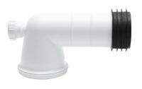 OPELLA WC pan 90 deg connector with boss