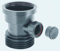 McAlpine DC1BLBO drain connector with 1.1/2" boss